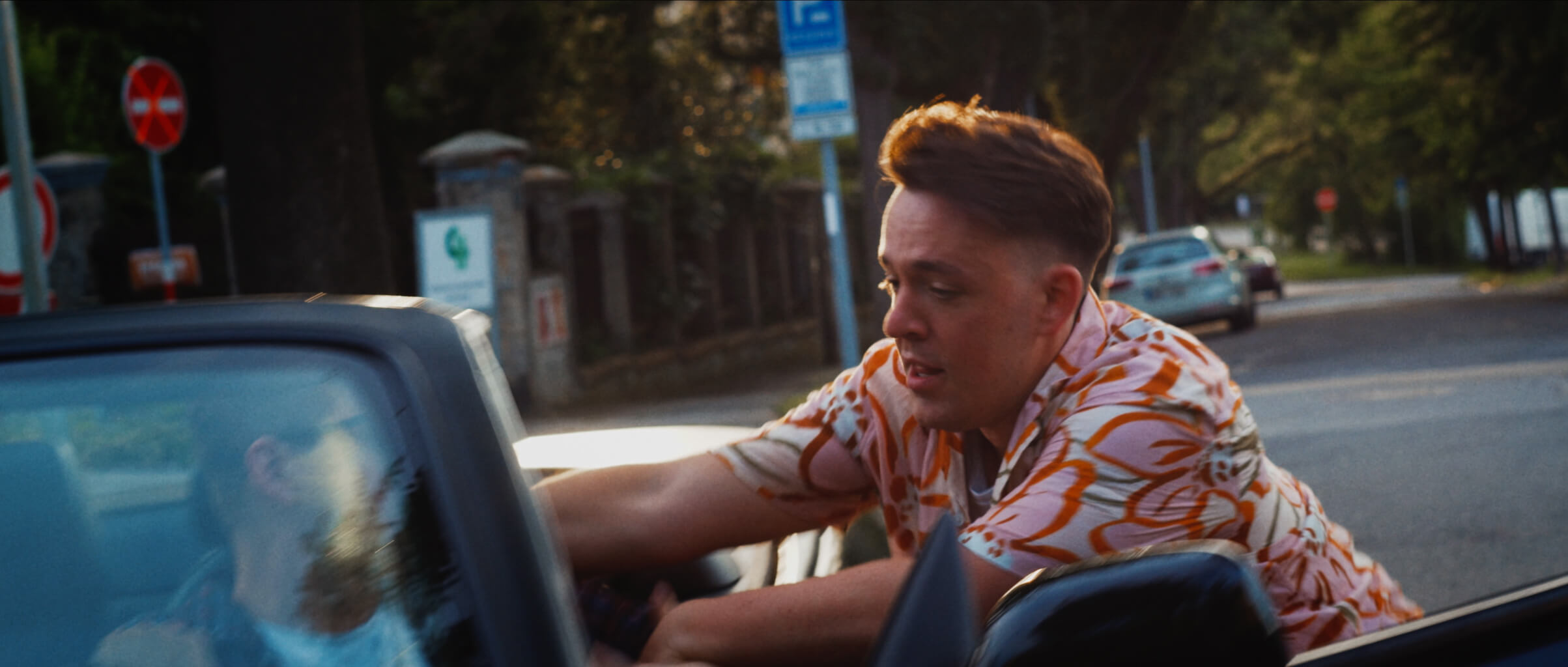 Behind the scenes — Jako Swayze for Patrik Malý, directed by Martin Marko